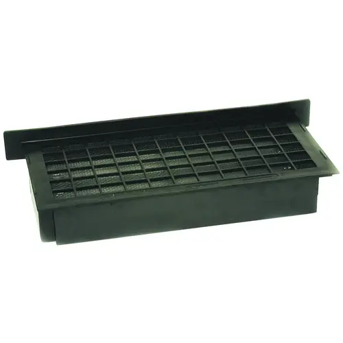 Automatic Foundation Vent, 62 sq-in Net Free Ventilating Area, Mesh Grill, Thermoplastic Black Oxide Automatic Foundation Vent, 62 sq-in Net Free Ventilating Area, Mesh Grill, Thermoplastic Black Oxide
