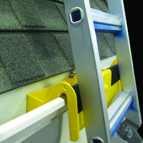 Gutter Guard Stabilizer, Fiber Reinforced Nylon, Yellow, For: 5 in and 6 in Gutters