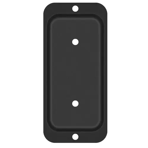 Rail Hanger and Connector Plate, Steel, Black, Powder-Coated Satin, For: 2 x 4 in Nominal Wood Rail Hanger and Connector Plate, Steel, Black, Powder-Coated Satin, For: 2 x 4 in Nominal Wood