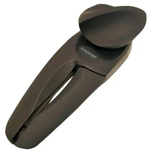Can Opener, Soft-Grip Handle, Black