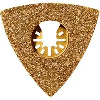 Rockwell Triangular Oscillating Rasp Carbide Abrasive 3-1/8 in L RW8923