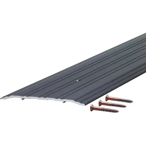 TH042 Saddle Threshold, 72 in L, 5 in W, Aluminum, Bronze TH042 Saddle Threshold, 72 in L, 5 in W, Aluminum, Bronze