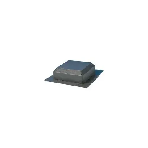 Roof Vent, 18-23/64 in OAW, 50 sq-in Net Free Ventilating Area, Polypropylene, Gray Roof Vent, 18-23/64 in OAW, 50 sq-in Net Free Ventilating Area, Polypropylene, Gray