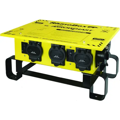 Rhino Box RB300ME GFCI Power Center, 50 A, 120/240 V Rhino Box RB300ME GFCI Power Center, 50 A, 120/240 V