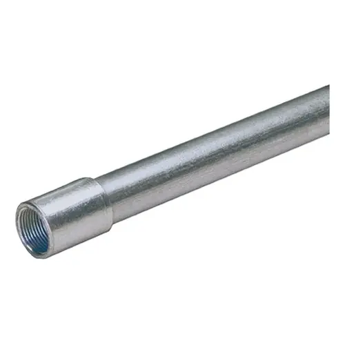 Conduit Body, 1 in, 10 ft L, Steel, Galvanized