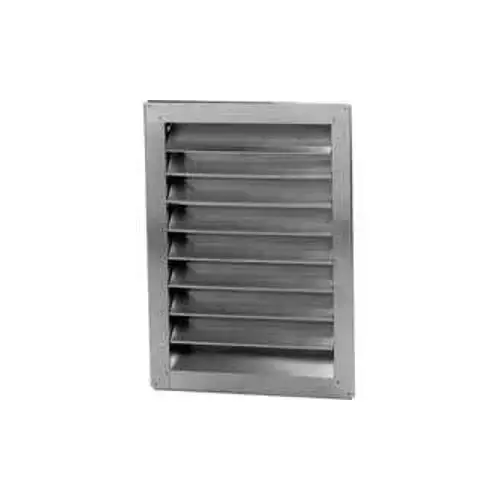ol Gable Vent, Aluminum, Mill, Flush Installation - pack of 6 ol Gable Vent, Aluminum, Mill, Flush Installation - pack of 6