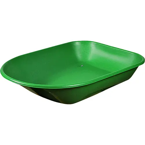 Wheelbarrow Tray, Steel, For 4 cu-Ft Wheelbarrow Green