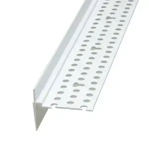 WALLBOARD TOOL TT9010 Tear Away L Bead, 10 ft L, 1/2 in W, 10 in Inner x 18 in Outer Corner Radius