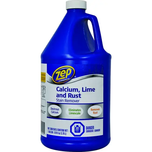 Calcium/Lime/Rust Cleaner, 1 gal, Liquid, Pungent, Light Yellow - pack of 4 Calcium/Lime/Rust Cleaner, 1 gal, Liquid, Pungent, Light Yellow - pack of 4