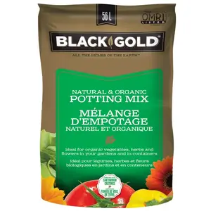 Black Gold 1402040.LT056P Natural and Organic Potting Mix, 56 L Buy Now