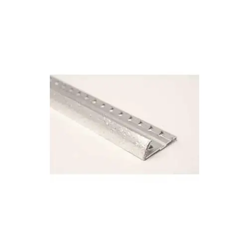 Carpet Edge Cover, 6 ft L, 1-1/2 in W, Aluminum, Hammered Gold Anodized