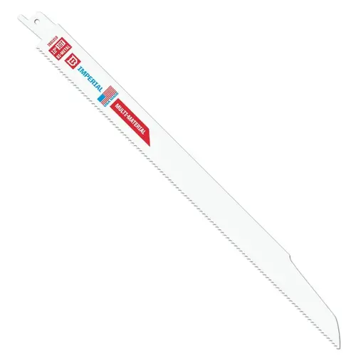 Demolition Reciprocating Blade, 12 in L, 10 TPI, Bi-Metal Cutting Edge Demolition Reciprocating Blade, 12 in L, 10 TPI, Bi-Metal Cutting Edge