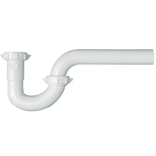 P-Trap, 1-1/4 x 1-1/4 in, Slip, PVC, White P-Trap, 1-1/4 x 1-1/4 in, Slip, PVC, White