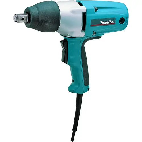 Impact Wrench with Detent Pin Anvil, 3.5 A, 1/2 in Drive, Square Drive, 2000 ipm, 8.2 ft L Cord Impact Wrench with Detent Pin Anvil, 3.5 A, 1/2 in Drive, Square Drive, 2000 ipm, 8.2 ft L Cord