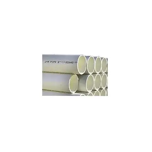 PIPE SEWER PERF WHITE 4INX10FT PIPE SEWER PERF WHITE 4INX10FT