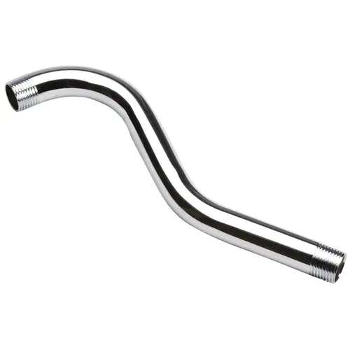 Shower Arm with Flange, 1/2 in Connection, IPS, 4 in L, Brass, Chrome Plated Shower Arm with Flange, 1/2 in Connection, IPS, 4 in L, Brass, Chrome Plated