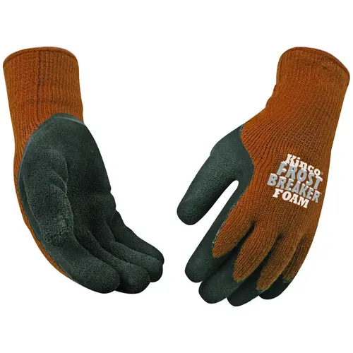 High-Dexterity Protective Gloves, Men's, S, 11 in L, Regular Thumb, Knit Wrist Cuff, Acrylic, Brown Pair High-Dexterity Protective Gloves, Men's, S, 11 in L, Regular Thumb, Knit Wrist Cuff, Acrylic, Brown Pair
