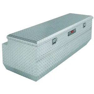 Delta 1-350000 Truck Box, 12 cu-ft, 1 -Compartment, 61 in L, 20-1/2 in W, 19-1/4 in H, Aluminum Bright