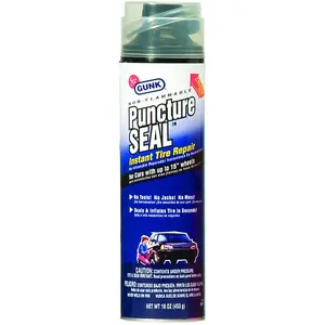 TiteSeal M1118/6 Instant Tire Repair Sealant, 12 oz Aerosol Can, Liquid, Ammonia Milky White