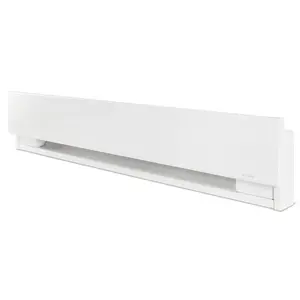 Stelpro SPR1002W PRIMA Electric Baseboard Heater, 4.2 A, 208/240 V, 750, 1000 W, 3413 Btu, 100 sq-ft Heating Area White