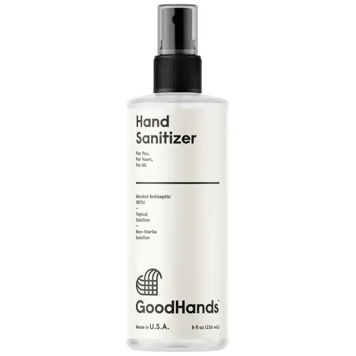 Hand Sanitizer, 8-1/2 in L, Alcohol, Colorless, 8 oz Bottle - pack of 6 Hand Sanitizer, 8-1/2 in L, Alcohol, Colorless, 8 oz Bottle - pack of 6