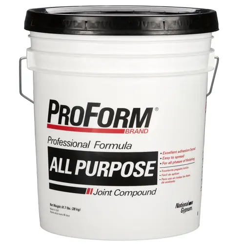 Proform JT0070 All-Purpose Joint Compound, Paste, Gray, 61.7 lb