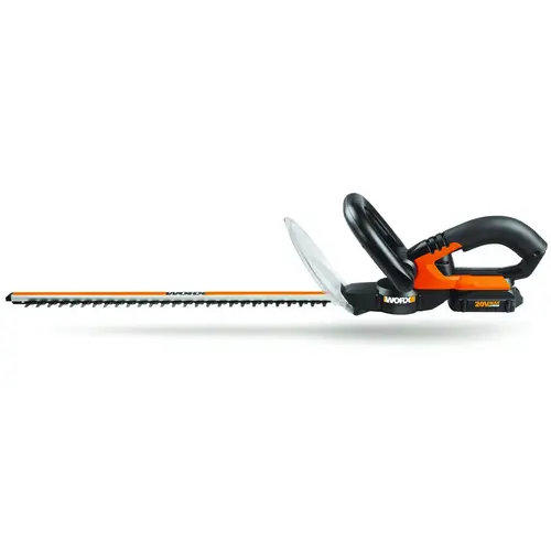 WG261 Cordless Hedge Trimmer, 20 V Battery, Lithium-Ion Battery, 3/4 in Dia x 22 in L Cutting Capacity