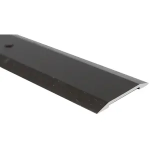 SHUR-TRIM FA1142HAB06 Seam Binder, 6 ft L, 1-1/4 in W, Aluminum, Hammered Antique Bronze