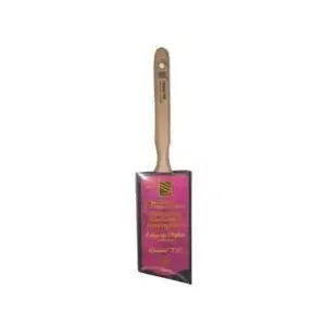NOUR 1881-63NT Tradition Angular Paint Brush, 1-1/2 in W, Nylon/Polyester Bristle, Sash Handle
