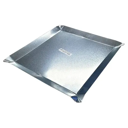 Formed Termite Shield, 16 in L, 16 in W, Steel, Galvanized