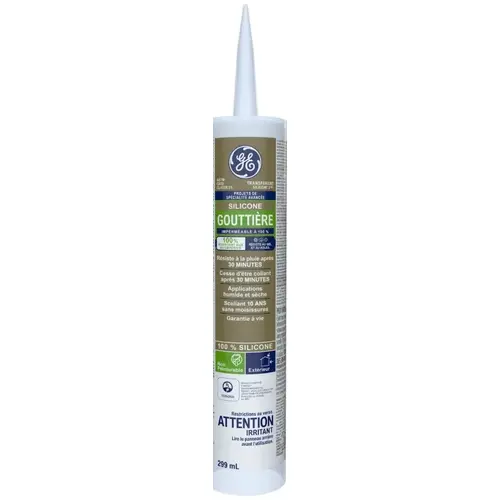 Silicone II SE2171 Gutter Sealant, Clear, Paste, 9.8 oz Silicone II SE2171 Gutter Sealant, Clear, Paste, 9.8 oz