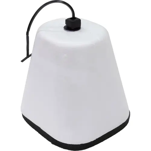Faucet Cover, 6 in L, 5 in W, Styrofoam, White, For: Outdoor Faucets Faucet Cover, 6 in L, 5 in W, Styrofoam, White, For: Outdoor Faucets
