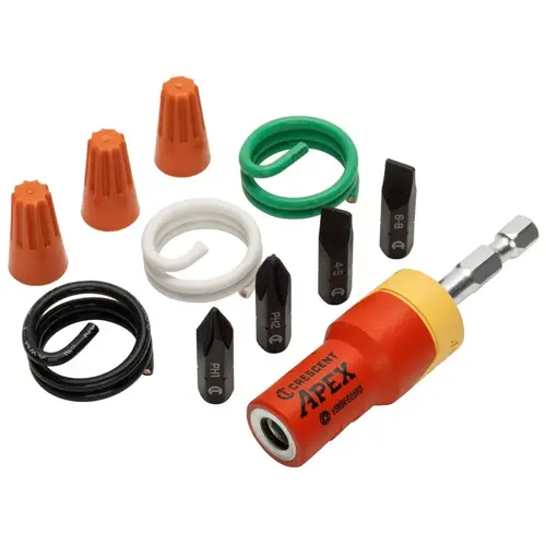 eSHOK-GUARD Ceiling Fan and Light Installation Kit, Steel, Polished Chrome