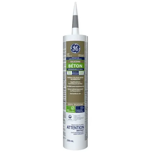 Silicone II SE2172 Concrete Sealant, Light Gray, 24 hr Curing, 10.1 oz Silicone II SE2172 Concrete Sealant, Light Gray, 24 hr Curing, 10.1 oz
