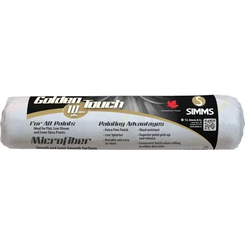 Superior Performance Roller Refill, 3/8 in Thick Nap, 9-1/2 in L, Microfiber Cover Superior Performance Roller Refill, 3/8 in Thick Nap, 9-1/2 in L, Microfiber Cover