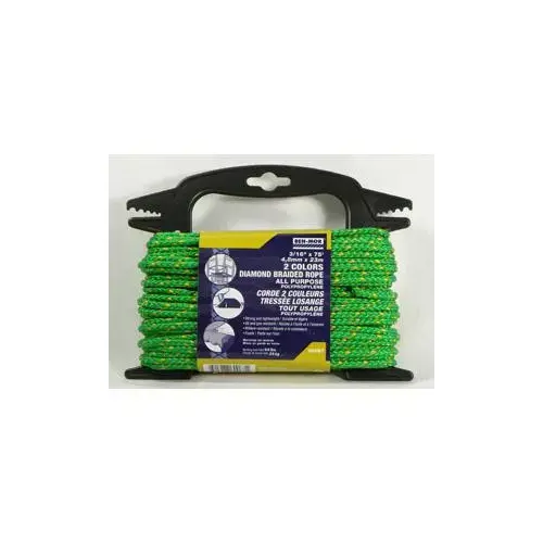 Ben-Mor 60067 Rope, 3/16 in Dia, 75 ft L, Polypropylene Buy Now
