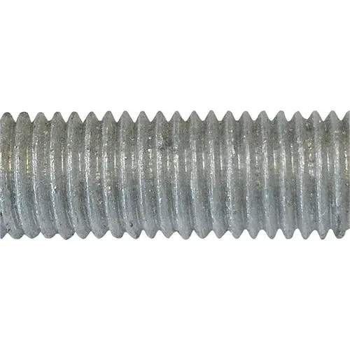 TR-1006 Threaded Rod, 5/8-11 in Thread, 10 ft L, A Grade, Carbon Steel, Galvanized, NC Thread