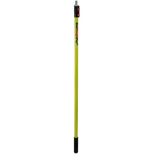 Extension Pole, 4 to 8 ft L, Aluminum/Fiberglass