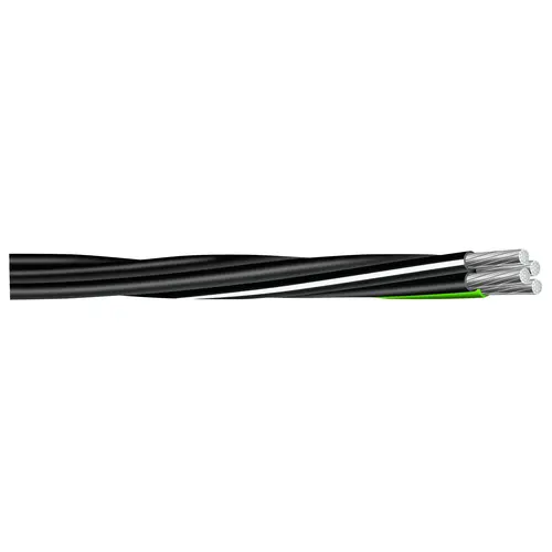 Compact Stranded 8000 Service Entrance Cable, 4 -Conductor, Aluminum Conductor, 600 V