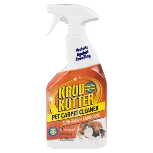 Pet Carpet Cleaner, Liquid, Mild, 22 oz Bottle Light Brown Pet Carpet Cleaner, Liquid, Mild, 22 oz Bottle Light Brown