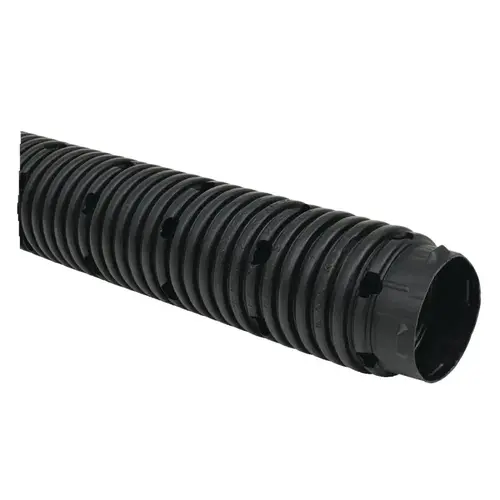 4 In. X 100 Ft. Corrugated Septic Pipe Black