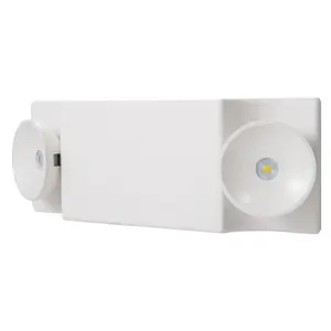 Sure-Lites SEL25 SEL Series Emergency Light, 14 in OAW, 4-3/4 in OAH, 120/240/277 VAC, 0.6 W, LED Lamp, White