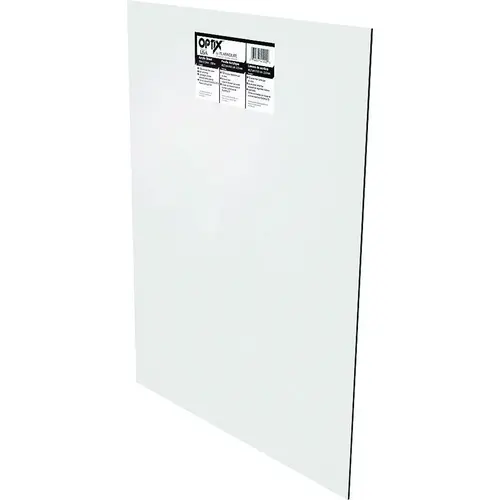 Flat Sheet, 30 in L, 28 in W, 0.08 in Thick, Clear - pack of 6 Flat Sheet, 30 in L, 28 in W, 0.08 in Thick, Clear - pack of 6