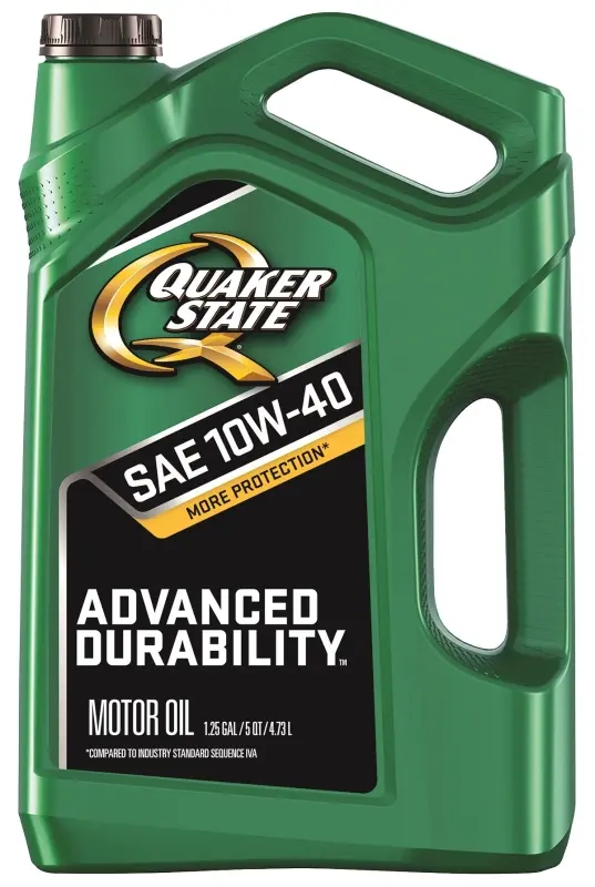 QUAKER STATE Advanced Durability Conventional Motor Oil 10W-40 5 qt Bottle - pack of 3 550044961-XCP3