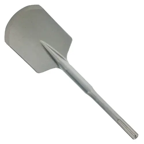 Spade Bit, 4-1/2 in Dia, 17 in OAL, SDS Max Shank Gray
