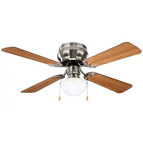 Ceiling Fan, 3-Speed, 4-Blade, 42 in Sweep, Dark Walnut/Cherry, With Lights: Yes Ceiling Fan, 3-Speed, 4-Blade, 42 in Sweep, Dark Walnut/Cherry, With Lights: Yes