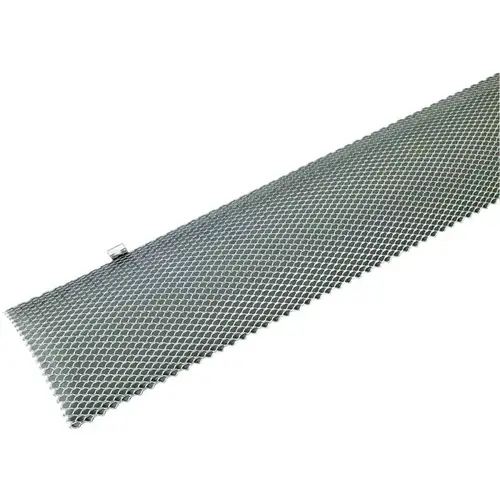 Hinged Gutter Guard, 3 ft L, 5 in W, Steel, Galvanized Hinged Gutter Guard, 3 ft L, 5 in W, Steel, Galvanized