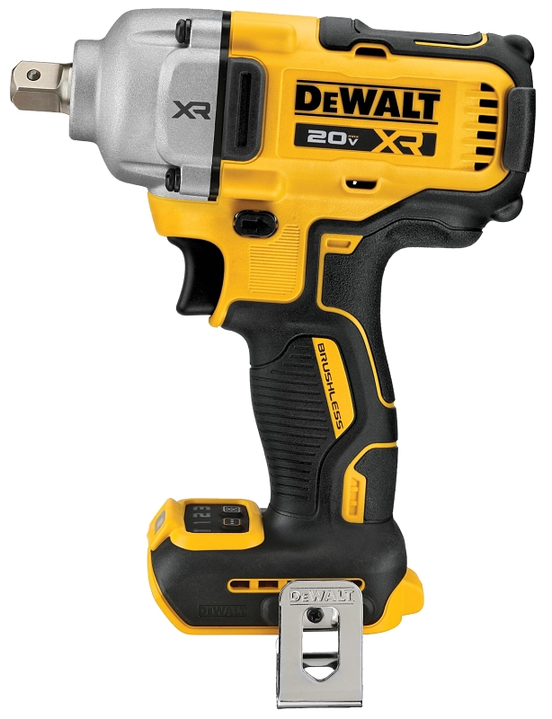 DEWALT DCF892B XR Series Impact Wrench, Tool Only, 20 V, 1/2 in Drive, 3250 ipm, 2000 rpm Speed