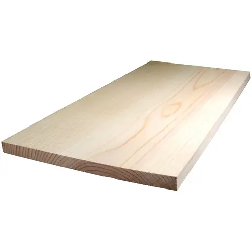 Board, 8 ft L Nominal, 10 in W Nominal, 1 in Thick Nominal, Pine