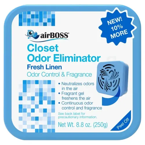 561LI.6T Closet Odor Eliminator, 8.8 oz, Fresh Linen, Black 561LI.6T Closet Odor Eliminator, 8.8 oz, Fresh Linen, Black